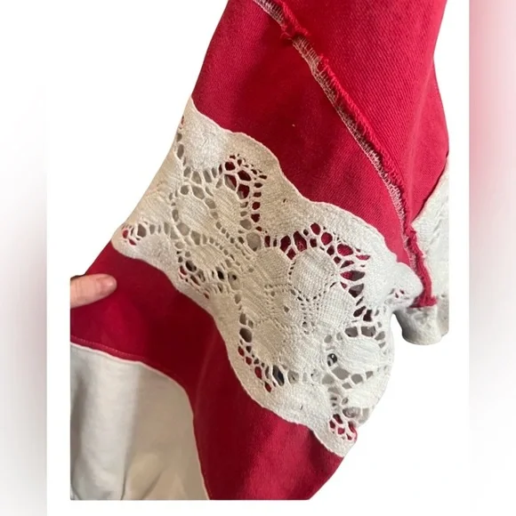 Free People We the Free American Dream Polo Pullover - Picture 6 of 7